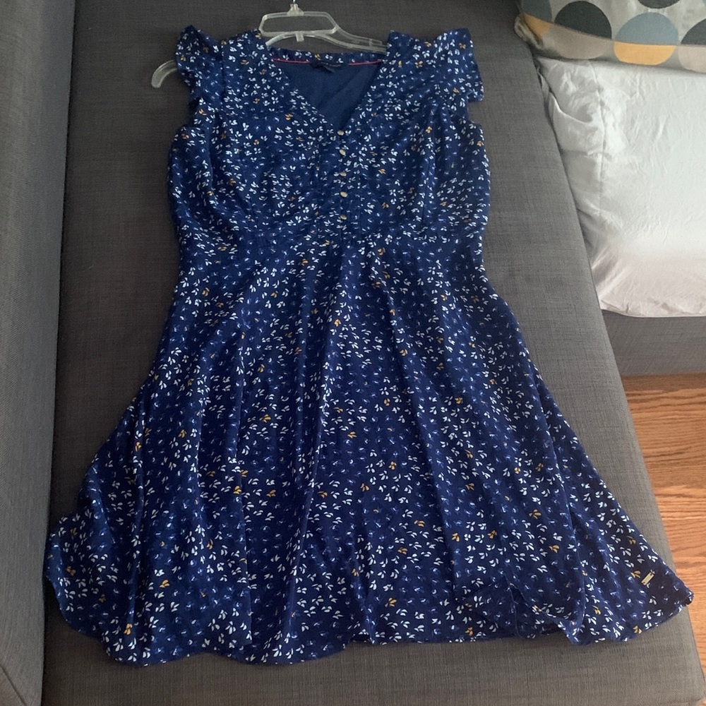Tommy Hilfiger Navy Blue Floral Dress